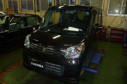 スズキ　スペーシア　MK32　タイヤ交換　持込パーツ　タイヤ　中古　リサイクル　群馬　館林